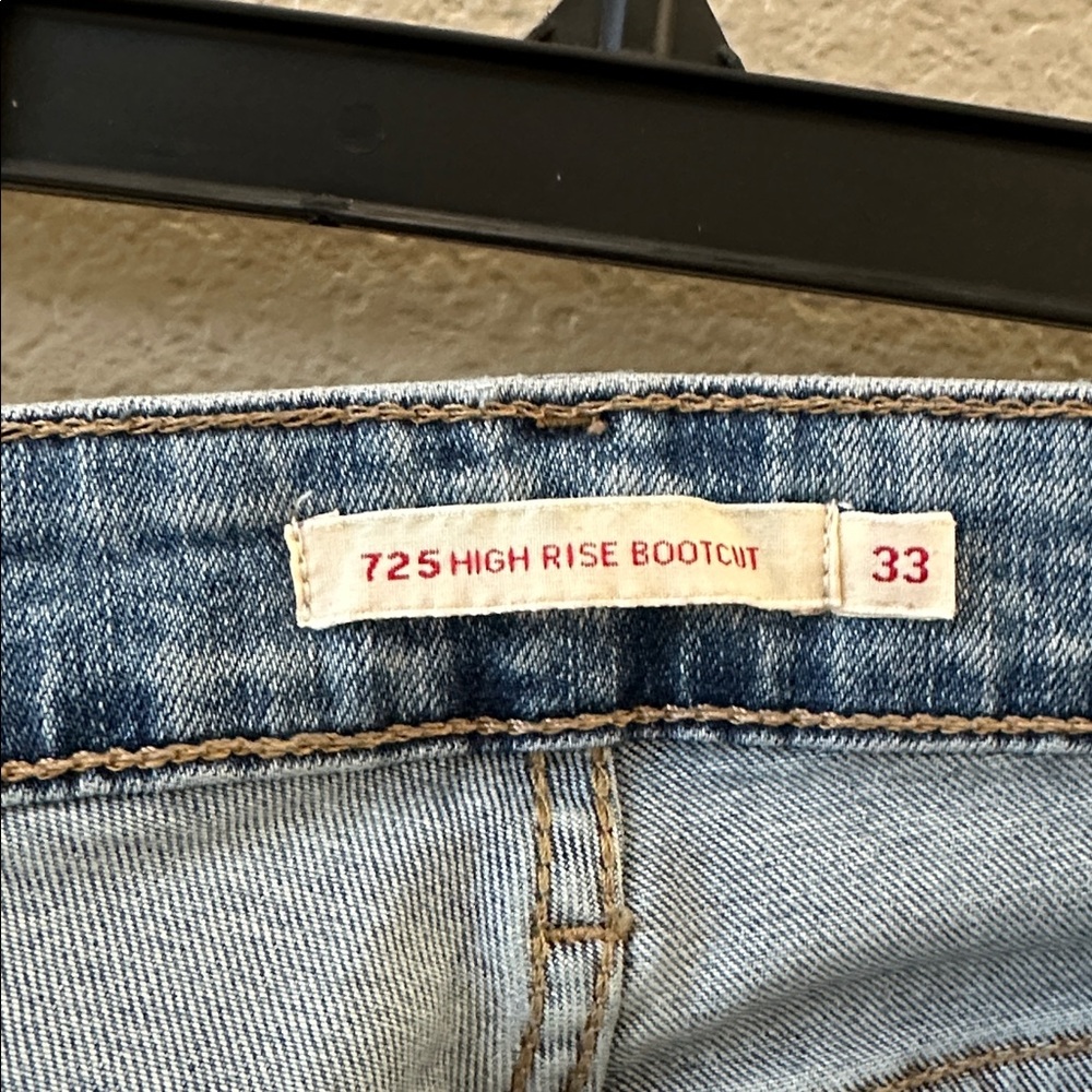 Levi's High Rise Bootcut Jeans size 33 - Picture 7 of 7